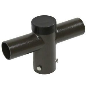 Langlebiger Gusseisenstand für 5 Zoll quadratische Stangen angepasst 90 Grad Tenon Adapter