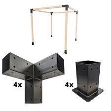 Kundenwünsche Unser Stahl-Pergola-Klammern-Set ist in verschiedenen Dicken hergestellt