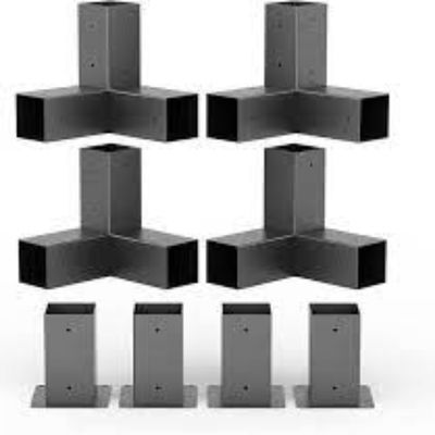 Customized Steel Pergola Brackets Kit zu niedrigen Preisen für Kundenanfrage Bestellen Sie jetzt
