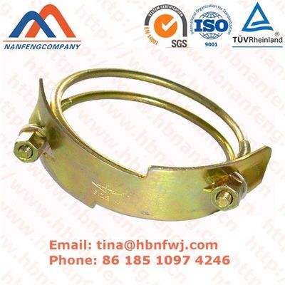 Customized Heavy Duty Schwarzes Pulver beschichtet Edelstahl Rohr Wandmontage Halterungen für OEM