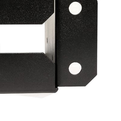 Kraftbeschichtete Metall-Basis-Behälter kundenspezifisches Design Biegeprozess kundenspezifisch schwarz beschichtet