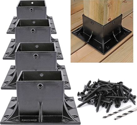 Kraftbeschichtete Metall-Basis-Behälter kundenspezifisches Design Biegeprozess kundenspezifisch schwarz beschichtet