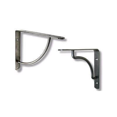 Individuell angefertigte, an der Wand befestigte, aus Stahl gefertigte Regalhalter mit interne oder externe Kontrolle