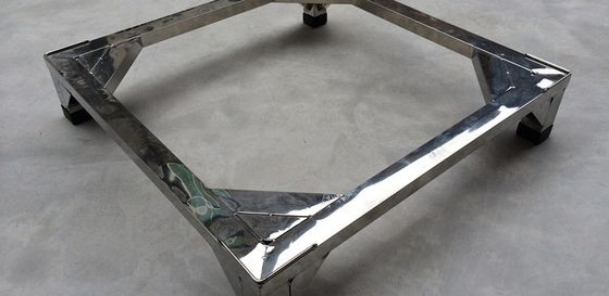 Rein Stahl Schweißprozess Waschmaschine Stand in mit kundenspezifischem Design