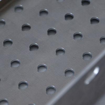 290g Edelstahl-Behälter-Teil für die kundenspezifische Verarbeitung von Blechmetall und Laserschneiden