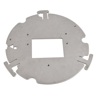 Laserschneid- und Stempelteile, angepasst, mit lackiertem Finish von oben.