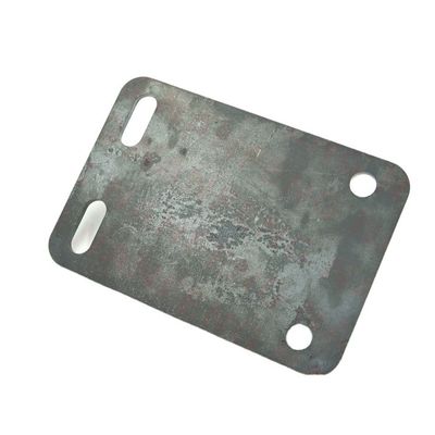 Laserschneid- und Stempelteile, angepasst, mit lackiertem Finish von oben.
