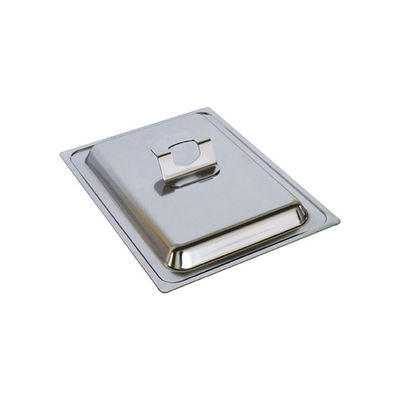 Kühl-Buffet-Tray Display-Tray mit Deckel Nickelplattiert Maßgeschneiderte Edelstahl Lebensmittel