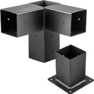 0.4-3mm Dicke Edelstahl oder Messing kundenspezifisches Pergola-Klammern-Set von Nanfeng
