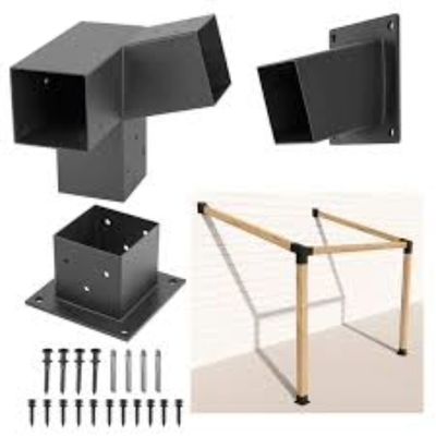 0.4-3mm Dicke Stahl Pergola Brackets Kit für kundenspezifische Anforderungen von Nanfeng