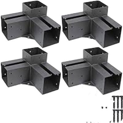 0.4-3mm Dicke Stahl Pergola Brackets Kit für kundenspezifische Anforderungen von Nanfeng