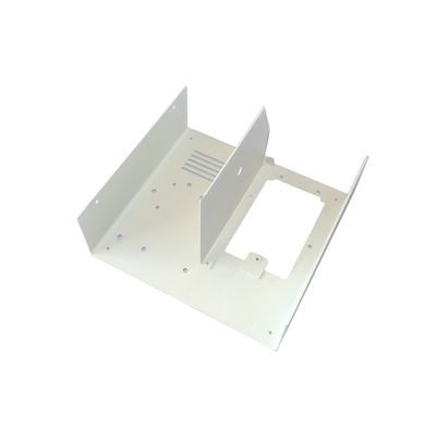 Anpassung von Aluminiumstempel Laserschneiden CNC-Loch-Punterplatten-Metallbogenteile