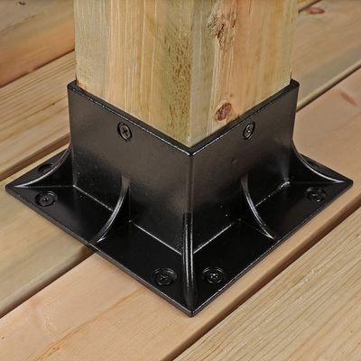 Aluminium-Pedestal-Fabrikation Biege-Schweißteile mit ISO9001 2008-Zertifizierung