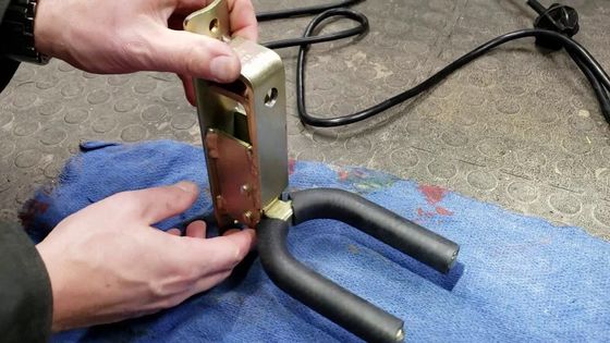 Stahl Naturfarbe Viehgeschäft Schleusen Tor Custom-Blatt Metall Stamping Teil für Viehzucht