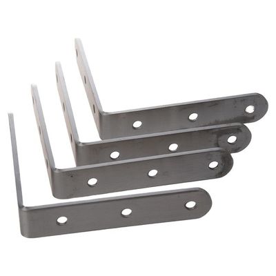 Einzigartige Metallplatte Zinkplattierung Edelstahl Messing Flachblatt Feder Kleine Halterung