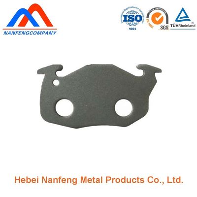 0.4-3 mm Dicke Anodisierte Anpassungsbleche Metall Bremsbelag Stempelteile für Industrie