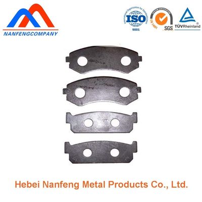 0.4-3 mm Dicke Anodisierte Anpassungsbleche Metall Bremsbelag Stempelteile für Industrie