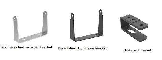 0.4--3mm Dicke Aluminium Stempelhardware Stahl Metall U Halterung Wandhalterung