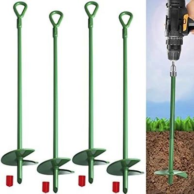 Custom OEM Erdbecher Anker Spiral Bodenanker für landwirtschaftliche Anwendungen