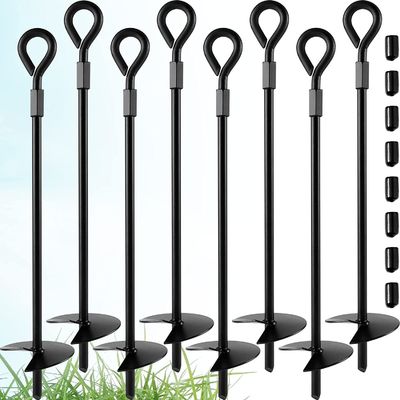 Custom OEM Erdbecher Anker Spiral Bodenanker für landwirtschaftliche Anwendungen