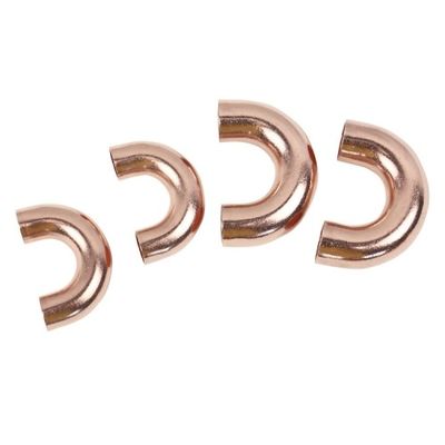 0.5mm-25mm Dicke Custom OEM Kupfer U Biegen mit 180 Grad Ellenbogen Rohre und Fittings