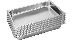 Anpassung 304 Edelstahl Rechteck-Quadrat-Ofen-Tray mit Aluminiummaterial