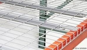 Kaltgewalzte Stahl Custom OEM Pro Golf Regal Stahl Wire Mesh Decking für Palettenregale