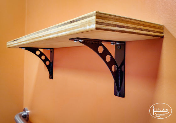 Custom OEM Messing Wandhalter für Regal und Stempelprozess von Nanfeng