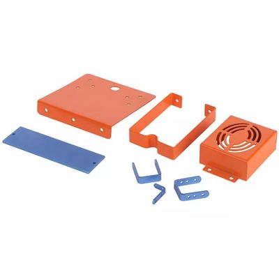 angepasste polierte Aluminium-Edelstahlplatten-Metallstempelteile für Gehäuse