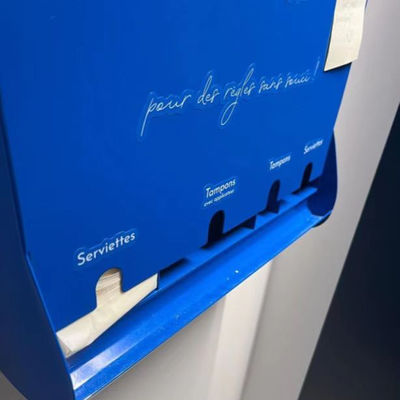Custom Aluminium Pulver Beschichtung Pad Dispenser mit kleinen Bestellung und Anpassung Option