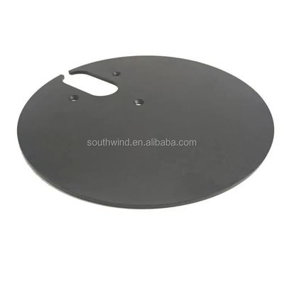 angepasste Aluminiumblech-Metallteile mit Nickelplattierung und Stamping