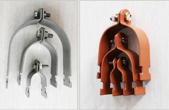 Custom Metal Galvanized Edelstahl Rohrspangen für langlebige Leistung