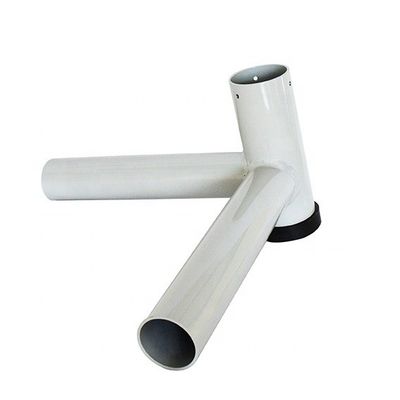Präzisionsgeschneiderte geschweißte Metallteile für Straßenlampen Eckrahmen und 1 mm-5 mm Dicke