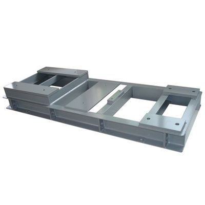 Schwermetallplatten, Stahlkonstruktion, Schweißrahmen mit Lackierung