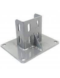 Customized Stahl und Edelstahl Boden Mount Basisplatte für OEM ODM Stamping Teile