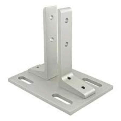 Automatisierte Druckleitung, individuell angepasste Bodenmontage, Basisplatte aus Stahl und Edelstahl