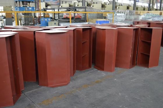 Schwerindustrie, geschweißte Eimer-Metallschalen mit Struktur