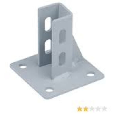 Erschwingliche Stahl- und Edelstahlfußbodenmontage-Basisplatte mit individuellem Design