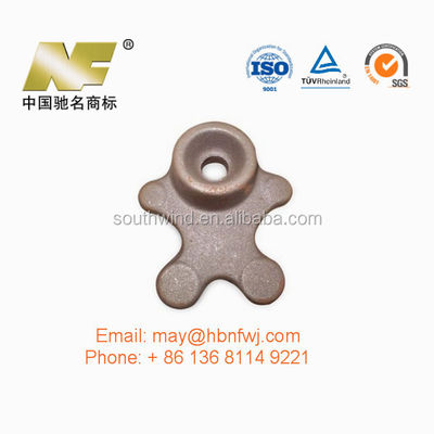 Kleine Bestellungen akzeptiert Nanfeng kundenspezifische Blechmetallteile mit Dacromet Beschichtung