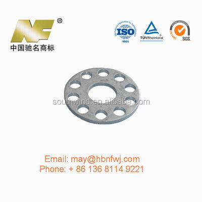 Kleine Bestellungen akzeptiert Nanfeng kundenspezifische Blechmetallteile mit Dacromet Beschichtung