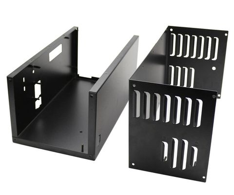 Custom Stamping Prozess Kohlenstoffstahl Edelstahl Box für Maschine von Nanfeng