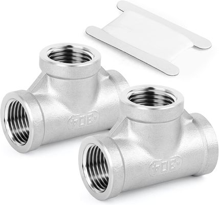 Aluminiummaterial Edelstahl 304 Rohrverbindung für verschiedene Größen in Nanfeng