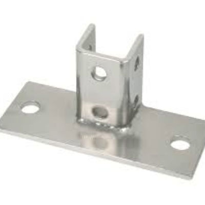 Hardware kundenspezifische Stahl- und Edelstahlfußboden Mount Basisplatte für Ihr Unternehmen