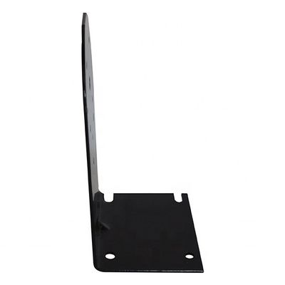 0.5mm-25mm Dicke Perfekt schwarz lackierte Halterung für den Infrastrukturbau