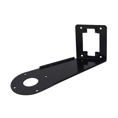 0.5mm-25mm Dicke Perfekt schwarz lackierte Halterung für den Infrastrukturbau