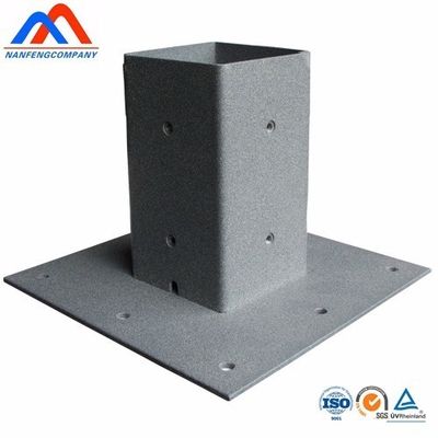 Professionelle kundenspezifische Metallbasis mit schwarzem Polieren aus Hardwareprodukten