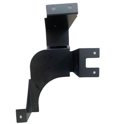 Schwarzpolierte Messing-Edelstahl-Metallteile für die Maschine