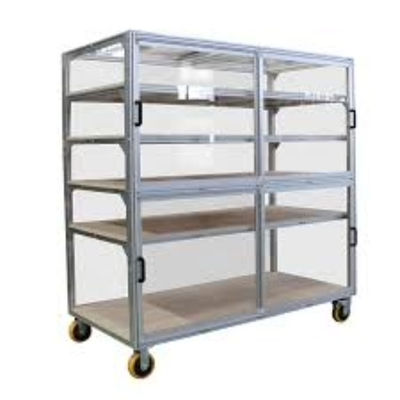 Vergrößern Sie Ihre Lagerung mit Aluminium-Racks ISO9001 2008 zertifiziert und anpassbar