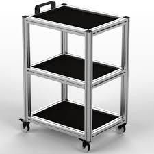 Vergrößern Sie Ihre Lagerung mit Aluminium-Racks ISO9001 2008 zertifiziert und anpassbar