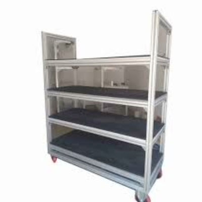 Maximieren Sie Ihren Speicherplatz mit anpassbaren Aluminium-Schrauben-freien Lagerregalen